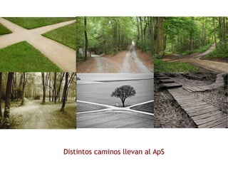 Distintos caminos llevan al ApS
 