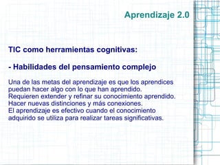 Aprendizaje significativo (L. Dee Fink, 2003) 