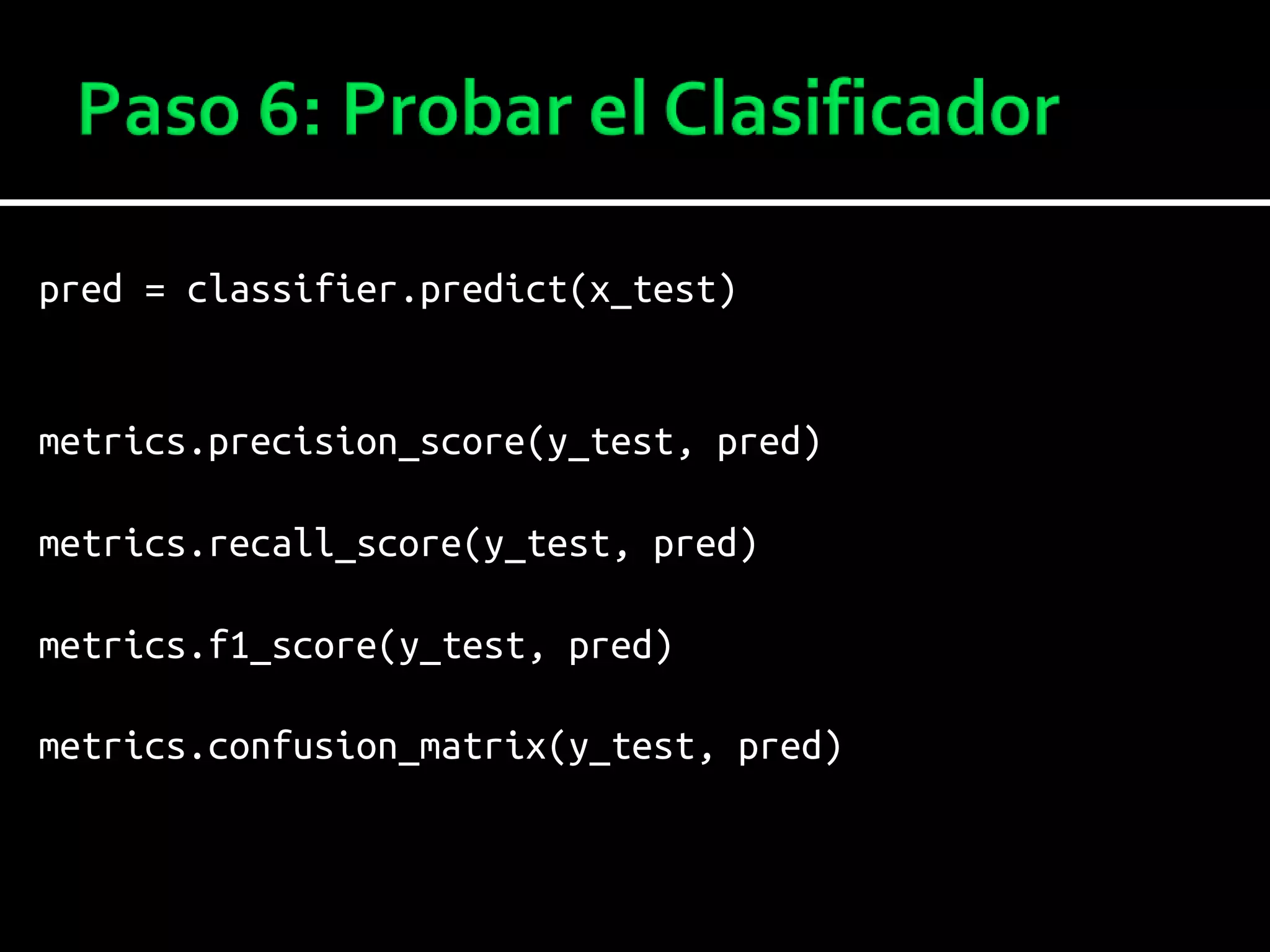 pred = classifier.predict(x_test)
metrics.precision_score(y_test, pred)
metrics.recall_score(y_test, pred)
metrics.f1_score(y_test, pred)
metrics.confusion_matrix(y_test, pred)
 
