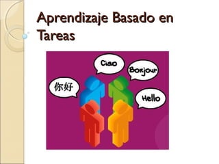Aprendizaje Basado enAprendizaje Basado en
TareasTareas
 