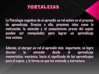 Aprendizaje cognitivo