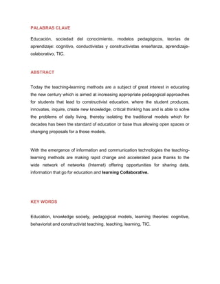 Aprendizaje colaborativo