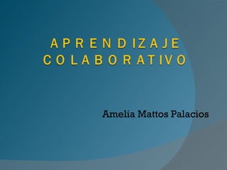 Amelia Mattos Palacios 