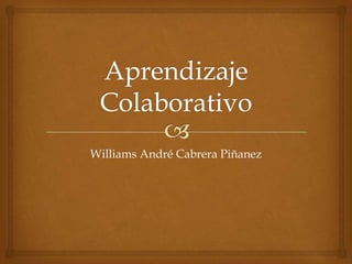 Williams André Cabrera Piñanez
 