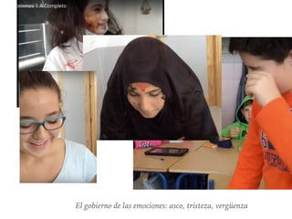 El gobierno de las emociones: asco, tristeza, vergüenza
 