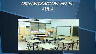 ORGANIZACIÓN EN EL
AULA

 