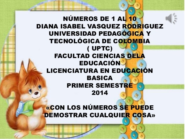 Aprendizaje De Numeros 1 10