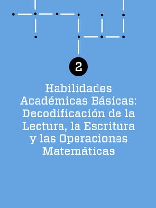 Habilidades
Académicas Básicas:
Decodificación de la
Lectura, la Escritura
y las Operaciones
Matemáticas
2
 