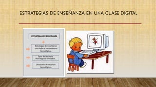ESTRATEGIAS DE ENSEÑANZA EN UNA CLASE DIGITAL
 