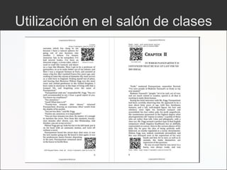Utilización en el salón de clases 