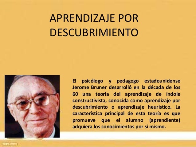 Aprendizaje por descubrimiento