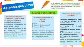 Aprendizajes clave para la educacion integral | PDF