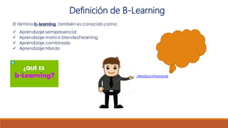 Definición de B-Learning
..VideosQueeselBlearning.mp4
 