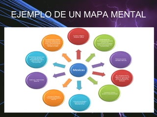 EJEMPLO DE UN MAPA MENTAL 