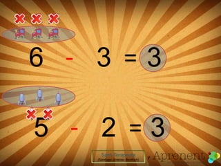 6 - 3 = 3
5 - 2 = 3
Santi Terapeuta
(Santiago Jiménez Benlloch)
y
 