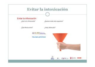 Evitar la intoxicación
 