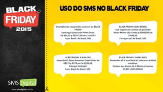 Black Friday 2015 SMS Digital
