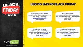 Black Friday 2015 SMS Digital