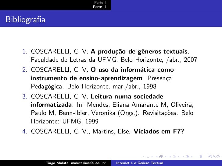 O Genero Textual Em Analise Tem Como Assunto A Internet