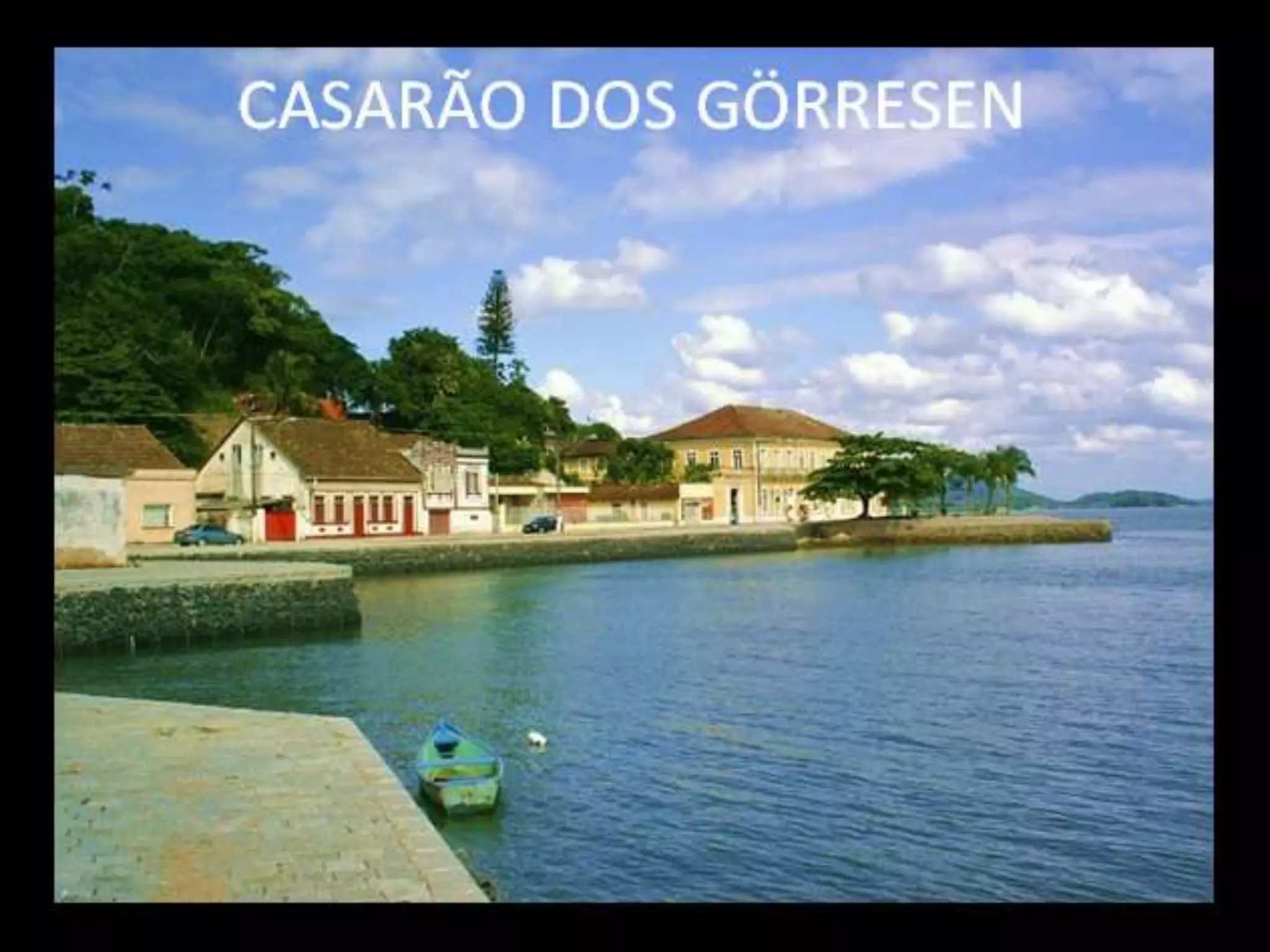 CASARÃO HISTÓRICO A VENDA NA ILHA DE SÃO FRANCISCO DO SUL-SC