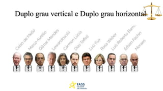 Duplo grau vertical e Duplo grau horizontal.
 