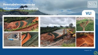 Reestabelecimento de
infraestrutura ferroviária
Araguari- MG
 
