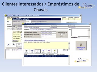 Clientes interessados / Empréstimos de Chaves