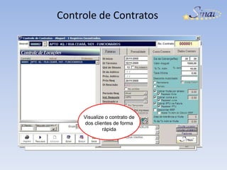 Controle de ContratosVisualize o contrato de dos clientes de forma rápida
