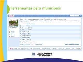 Ferramentas para municípios 