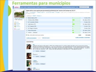 Ferramentas para municípios 