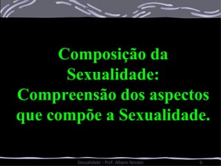 Composição da Sexualidade: Compreensão dos aspectos que compõe a Sexualidade. 
