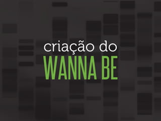 criação do

WANNA BE

 