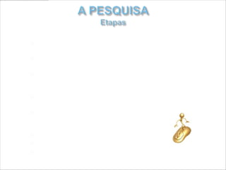    Criar um PBworks para registrar o andamento
    do projeto.
    Formar um grupo, conforme conteúdo a
    pesquisar.
    Realizar encontros on line e presenciais com
    membros do grupo para compartilhar ideias e
    elaborar todos os passos do projeto.
    Dividir tarefas de pesquisa em diversas fontes,
    usando a internet, revistas científicas, livros, etc.
   Fazer pesquisa de campo com entrevistas e
    enquetes, na intenção de evidenciar o uso do
    PBWorks por professores.
    Analisar Dados.
    Elaborar Sínteses e editar no PBWorks.
    Criar uma apresentação em slides para
    apresentar aos colegas.
 
