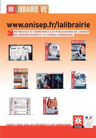 ÊPour en savoir plus sur la voie professionnelle,
ses formations et ses métiers
 consultez sans modération
le nouveau service en ligne de l’Onisep
www.onisep.fr/Voie-Pro
*Liste mise à jour au 08/10/2014
 