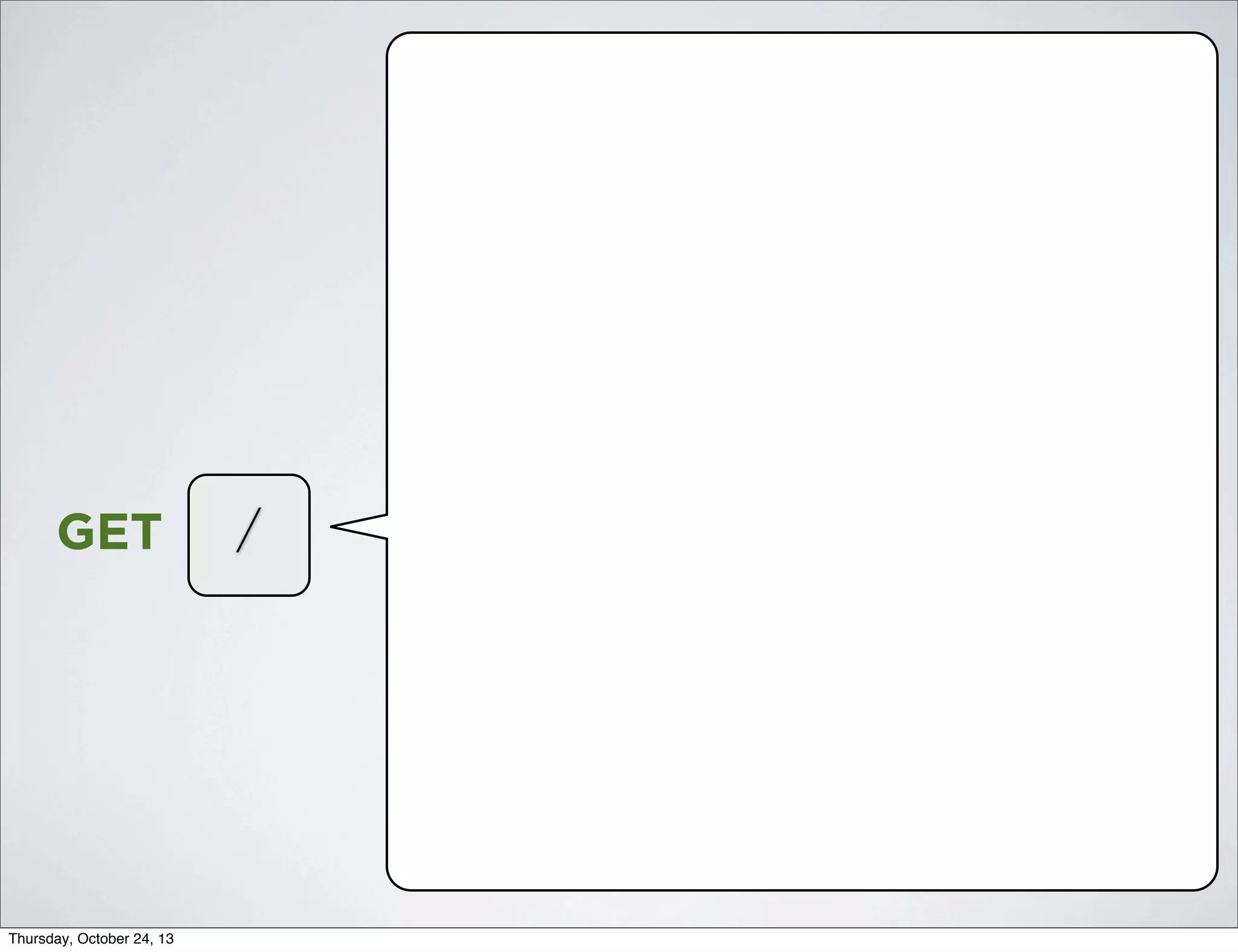 GET

Thursday, October 24, 13

/

 