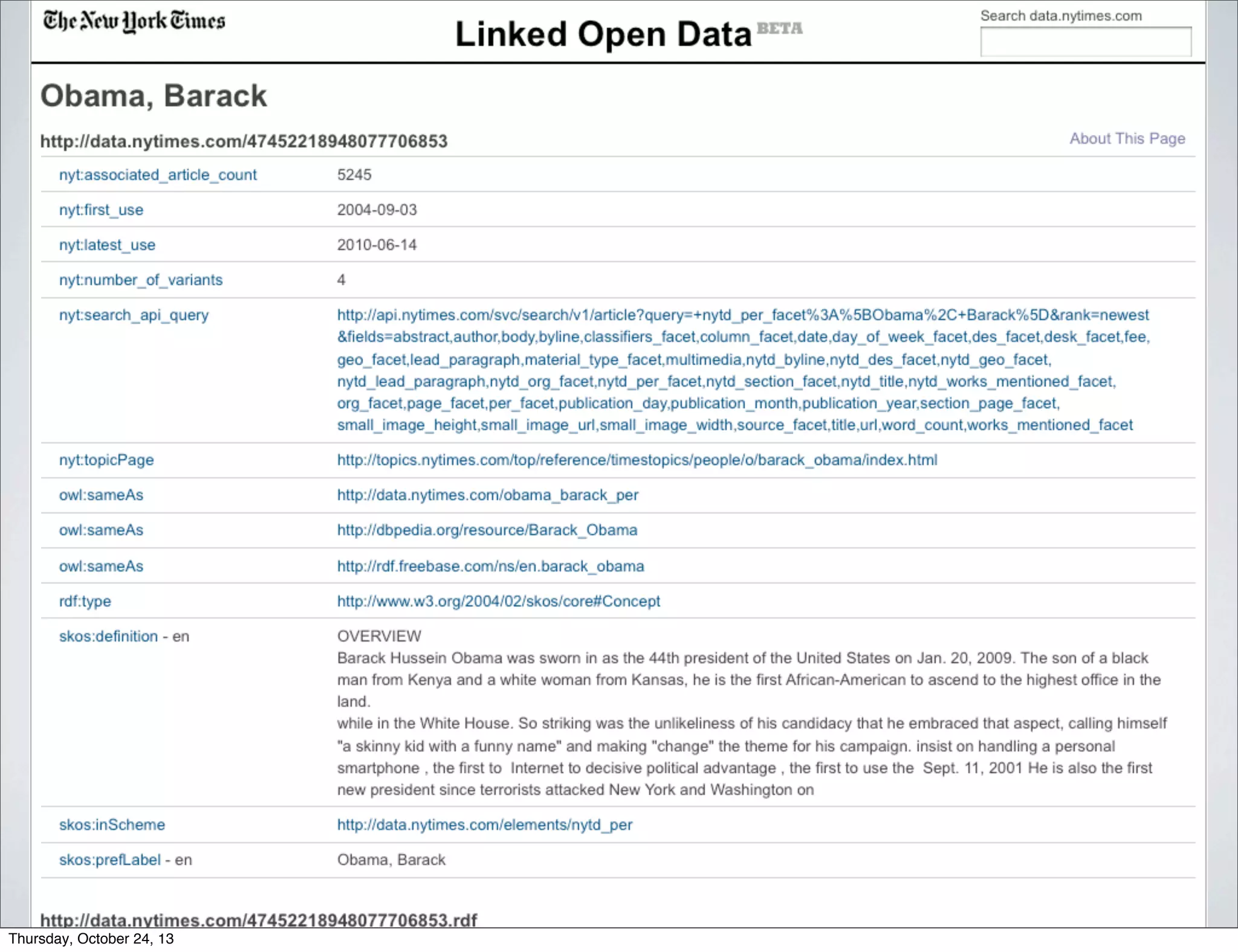 Thursday, October 24, 13

 