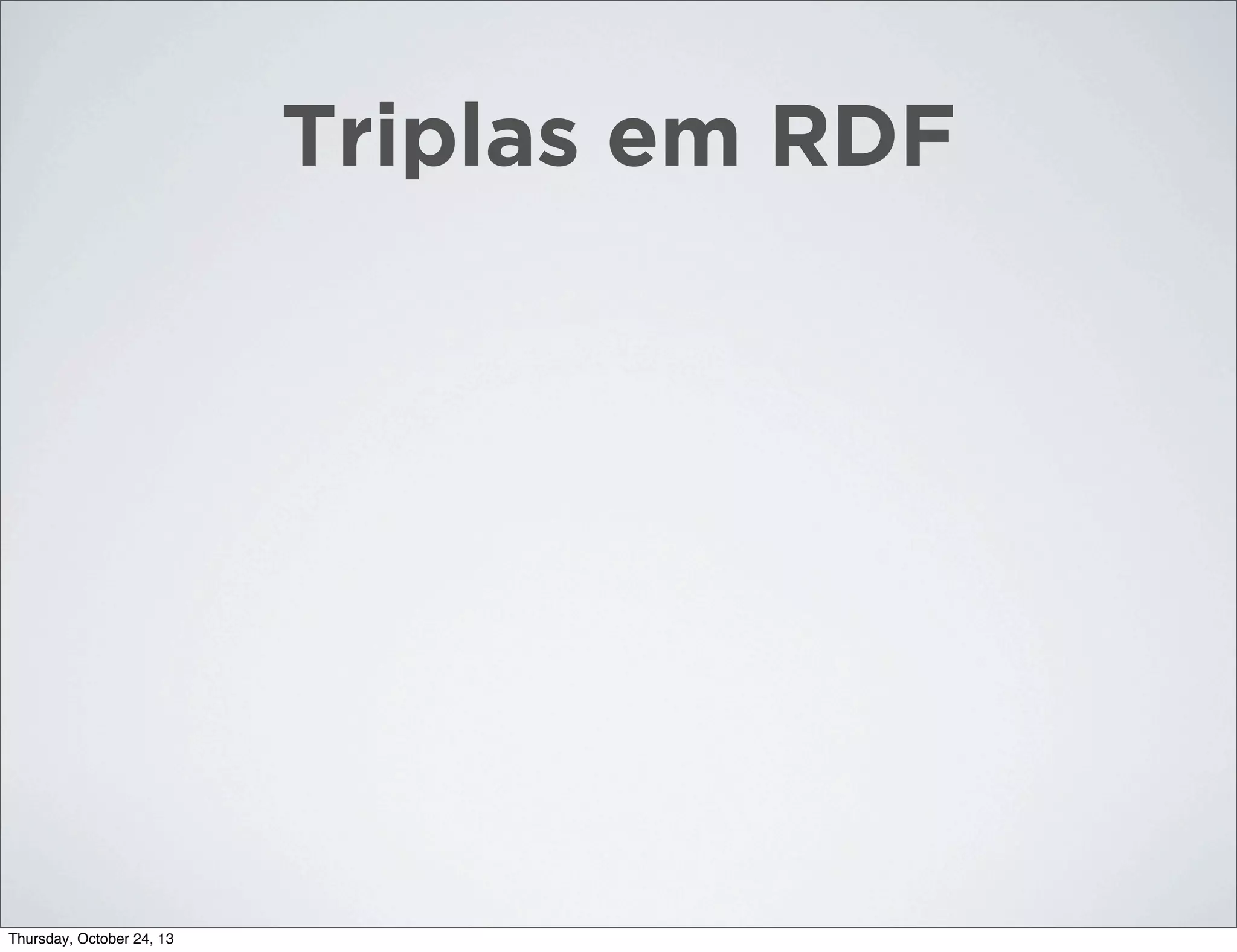 Triplas em RDF

Thursday, October 24, 13

 