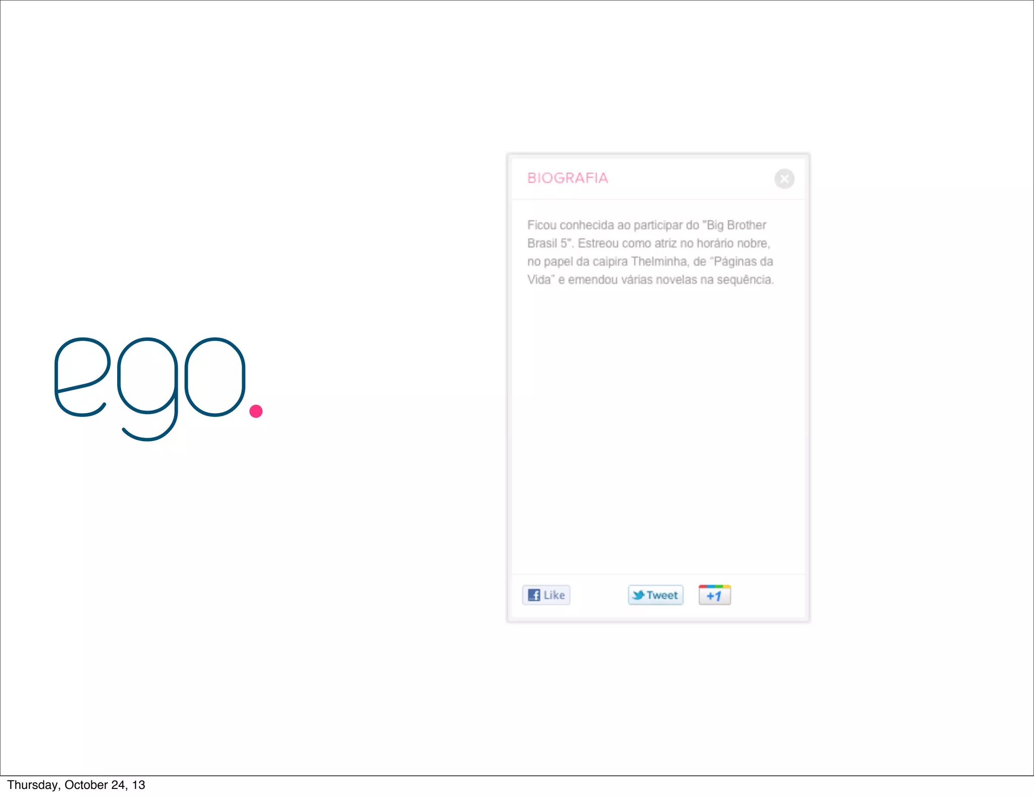 Thursday, October 24, 13

 