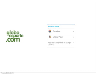 globo

esporte

.com

Thursday, October 24, 13

 