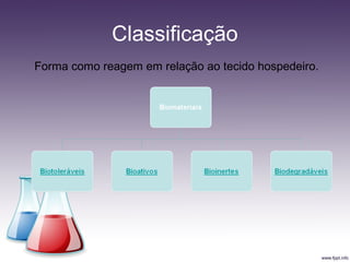 Classificação
Forma como reagem em relação ao tecido hospedeiro.
 
