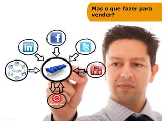 Mas o que fazer para
vender?
 