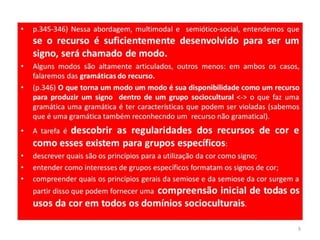 Cor como modo semiótico