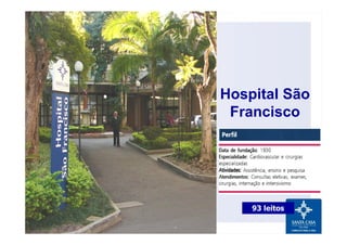 Hospital São
Francisco
93 leitos
 