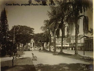 Casa Sarlo, projeto Paulo Motta, 1920
 