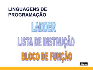 LINGUAGENS DE
PROGRAMAÇÃO
 
