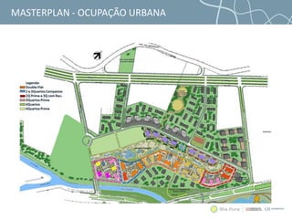 MASTERPLAN - OCUPAÇÃO URBANA
 