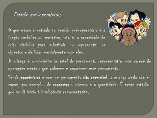 Estádios de desenvolvimento 