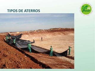 TIPOS DE ATERROS
 