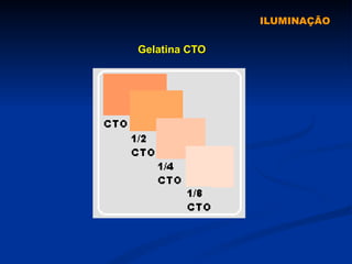 ILUMINAÇÃO Gelatina CTO 