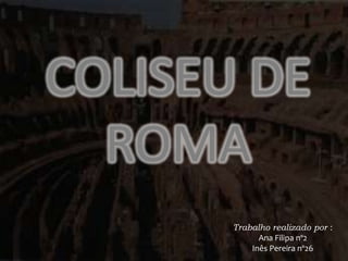 A sua planta elíptica mede dois eixos que se estendem aproximadamente de 190 m por 155 m.